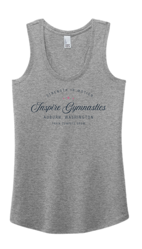 Inspire - Cursive Racerback Tank