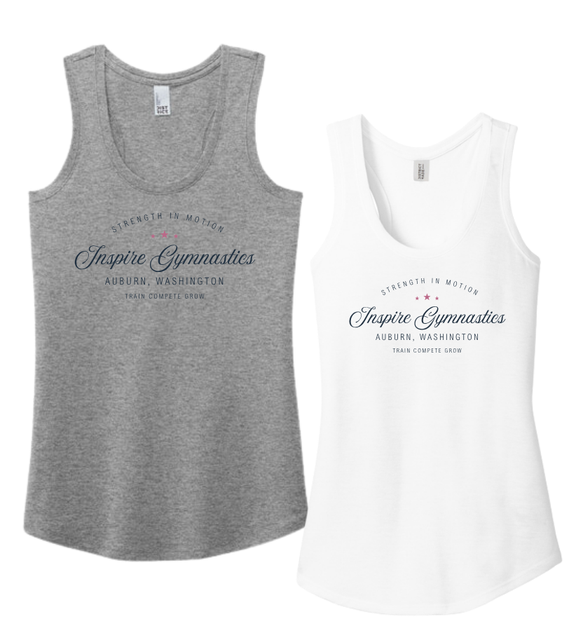 Inspire - Cursive Racerback Tank