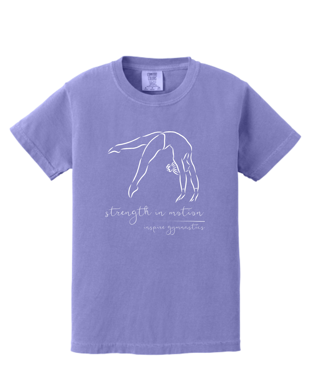 Inspire - Comfort Colors Strength in Motion - Line Art