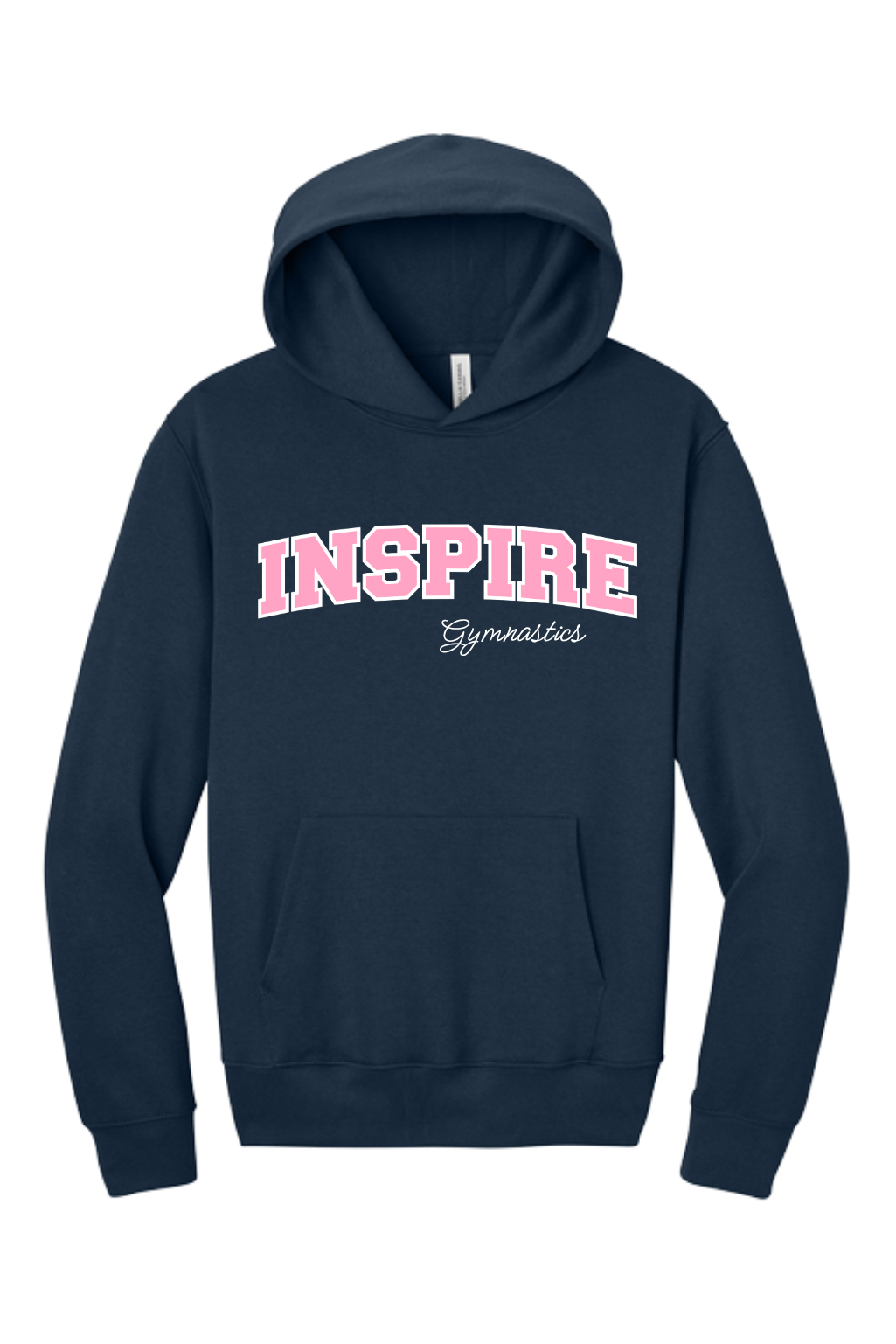 Inspire - Premium Embroidered Inspire (PINK SATIN) ARCH Hoodie