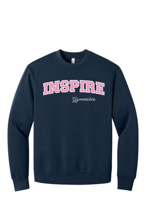 Inspire - Premium Embroidered INSPIRE (Polka Dot) ARCH Crew