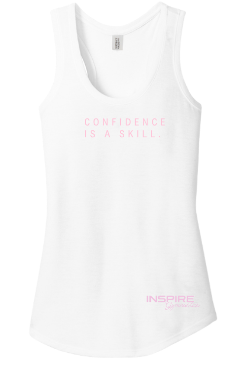 Inspire - Confidence Jersey Racerback Tank