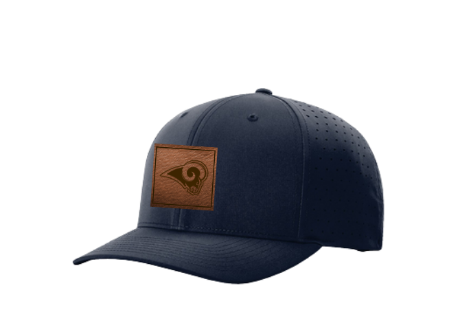 Boosters Rams Richardson Laser Perforated Cap - Leather Patch