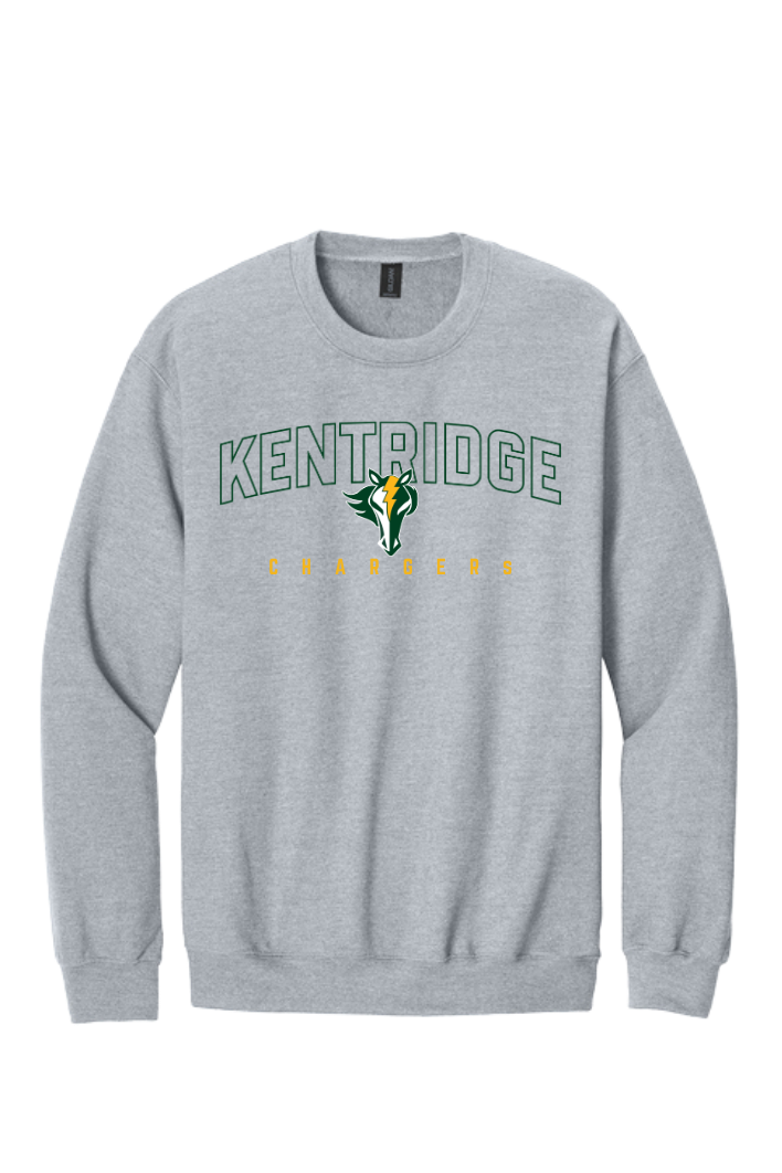 KR - Chargers Outline Arch Crewneck