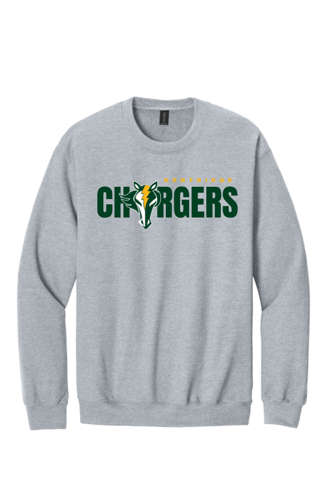 KR - Chargers Wordmark Crewneck