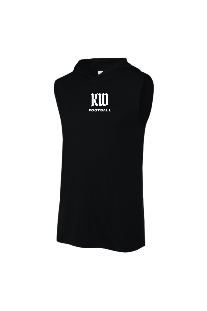 KWFB   - KW Football Sleeveless Hoodie