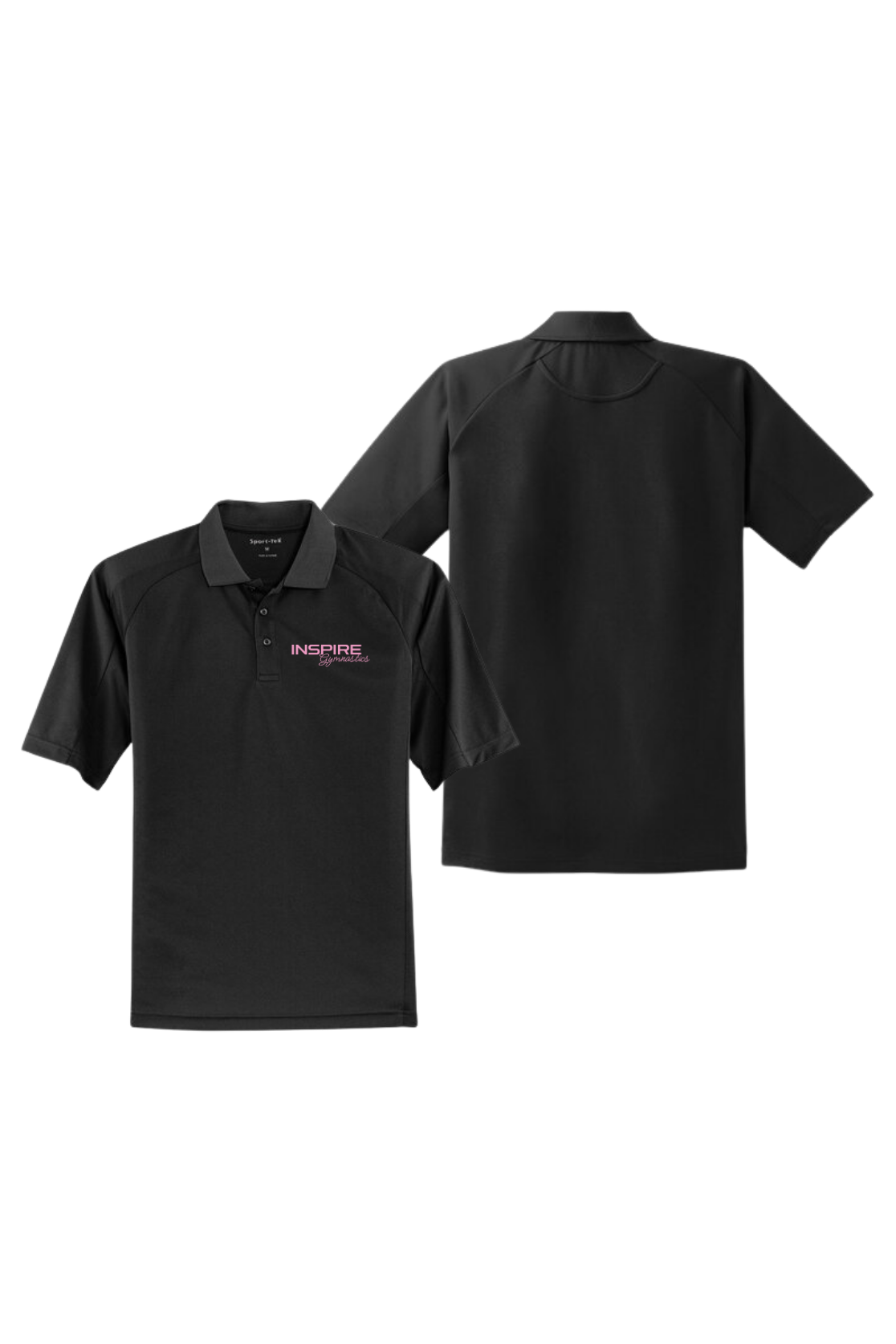 Inspire - Adult and Women's Classic Logo Mesh Inset Performance Polo