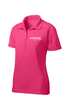 Inspire - Adult and Women's Classic Logo Mesh Inset Performance Polo