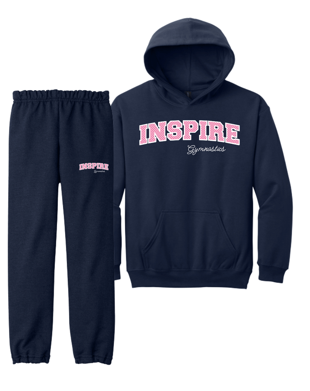 Inspire - YOUTH Pink Arch Sweatpants