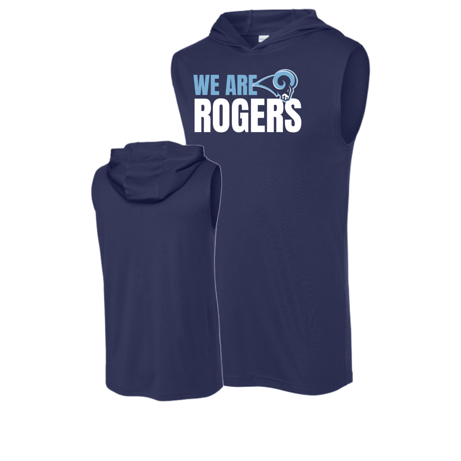 Rams Boosters - We Are Rogers Sleeveless Hoodie
