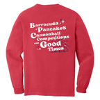 Barracudas Comfort Colors Pancakes and Cannonballs T-Shirt