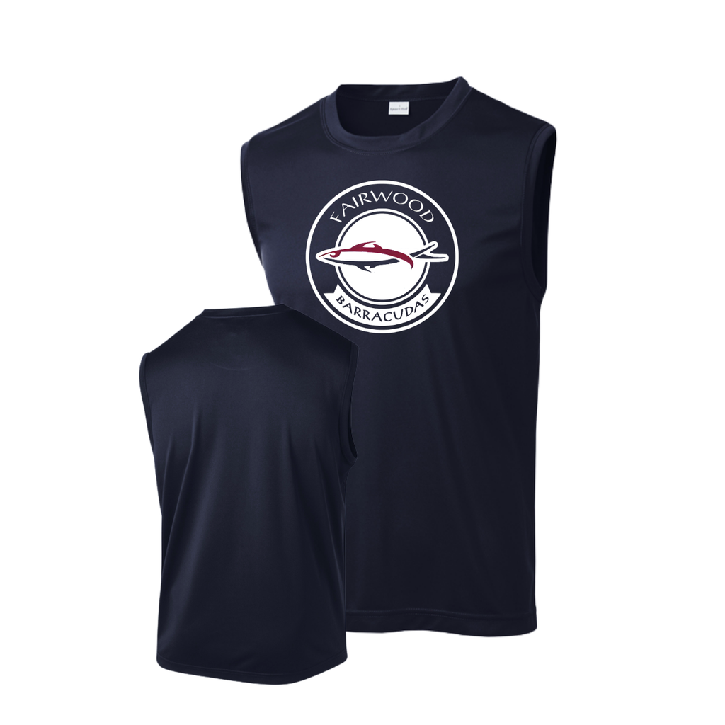Barracuda Classic Circle Sleeveless or Sleeveless Hoodie