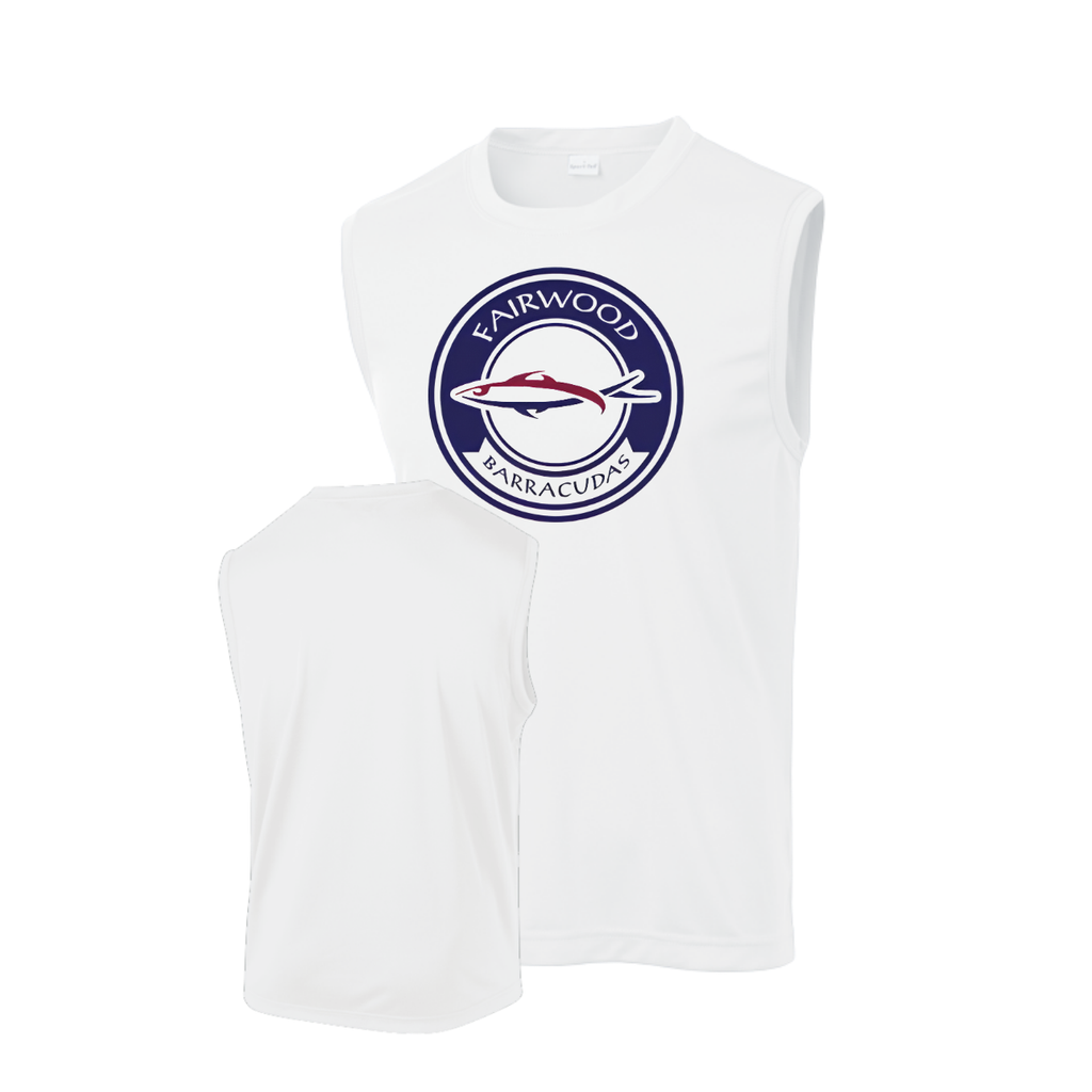 Barracuda Classic Circle Sleeveless or Sleeveless Hoodie