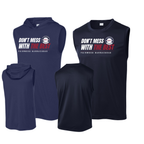 Barracudas YOUTH - Don't Mess Sleeveless or Sleeveless Hoodie