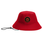 Barracudas New Era Bucket Hat - Leather Logo
