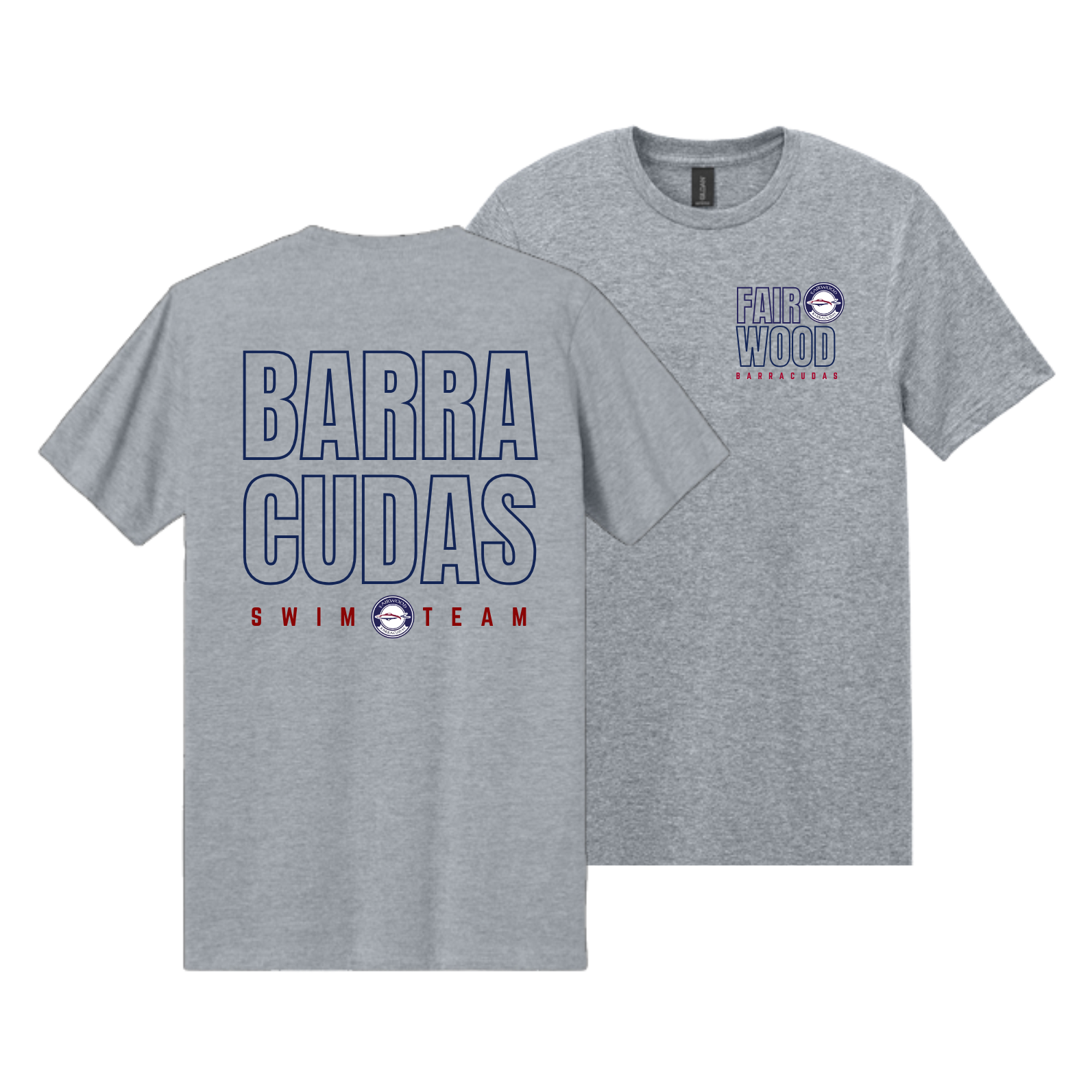 Barracudas Outline T-Shirt