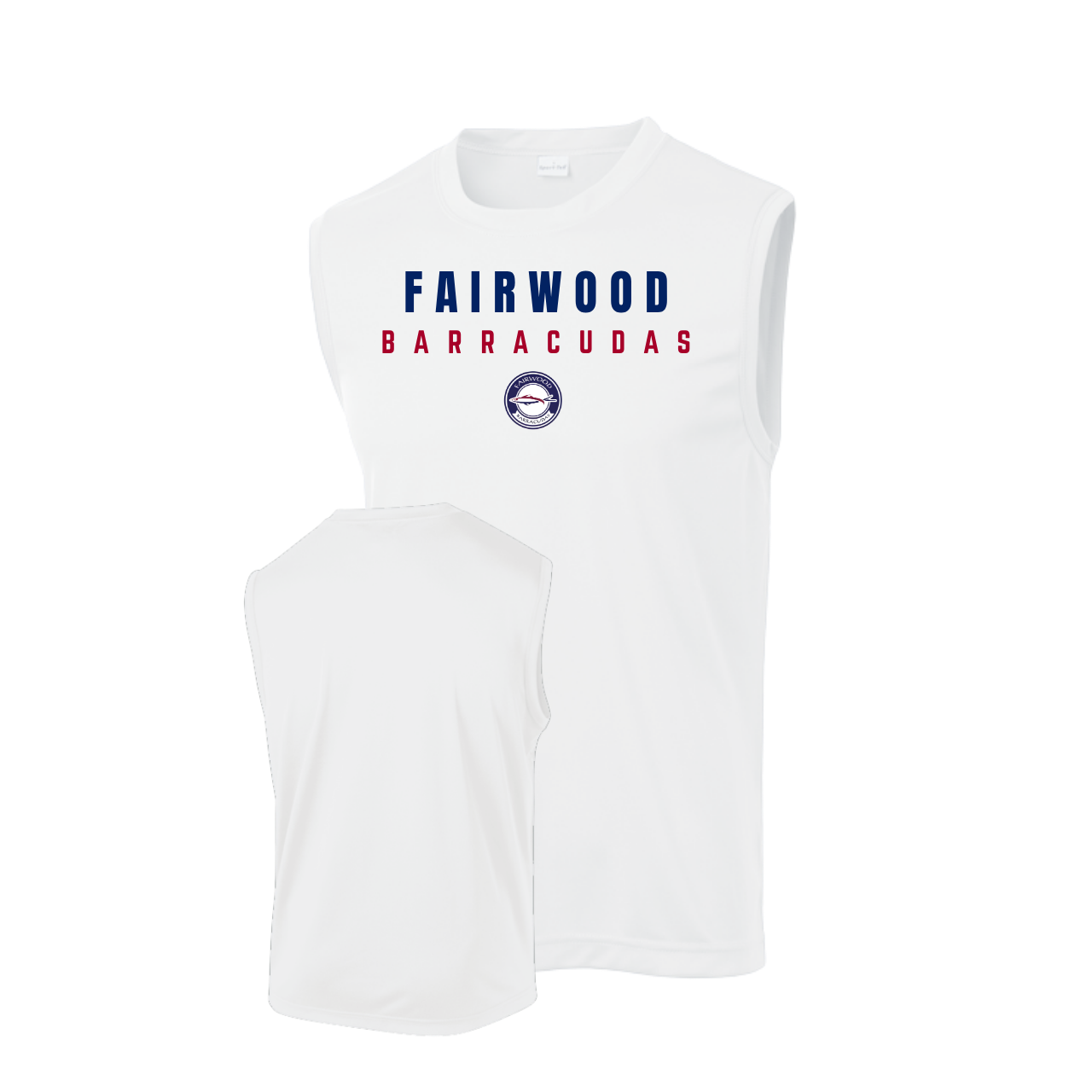 Barracuda YOUTH - Team Sleeveless or Sleeveless Hoodie