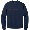 Barracudas Premium Embroidered Wordmark Crewneck