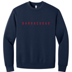 Barracudas Premium Embroidered Wordmark Crewneck