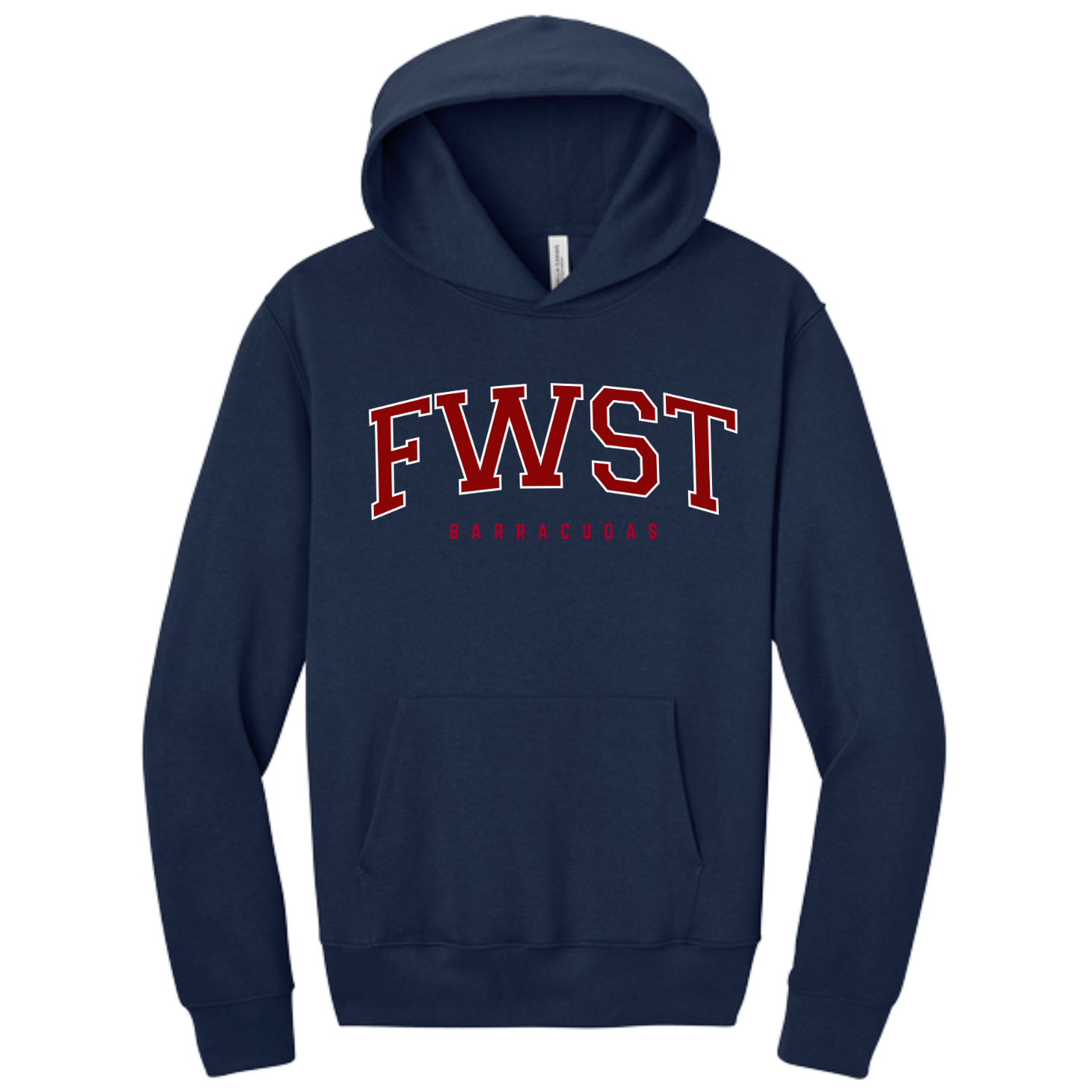 Barracudas Premium Embroidered FWST ARCH Hoodie