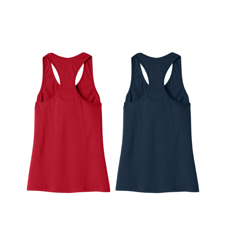 Barracudas Womens Jersey  Racerback Tank