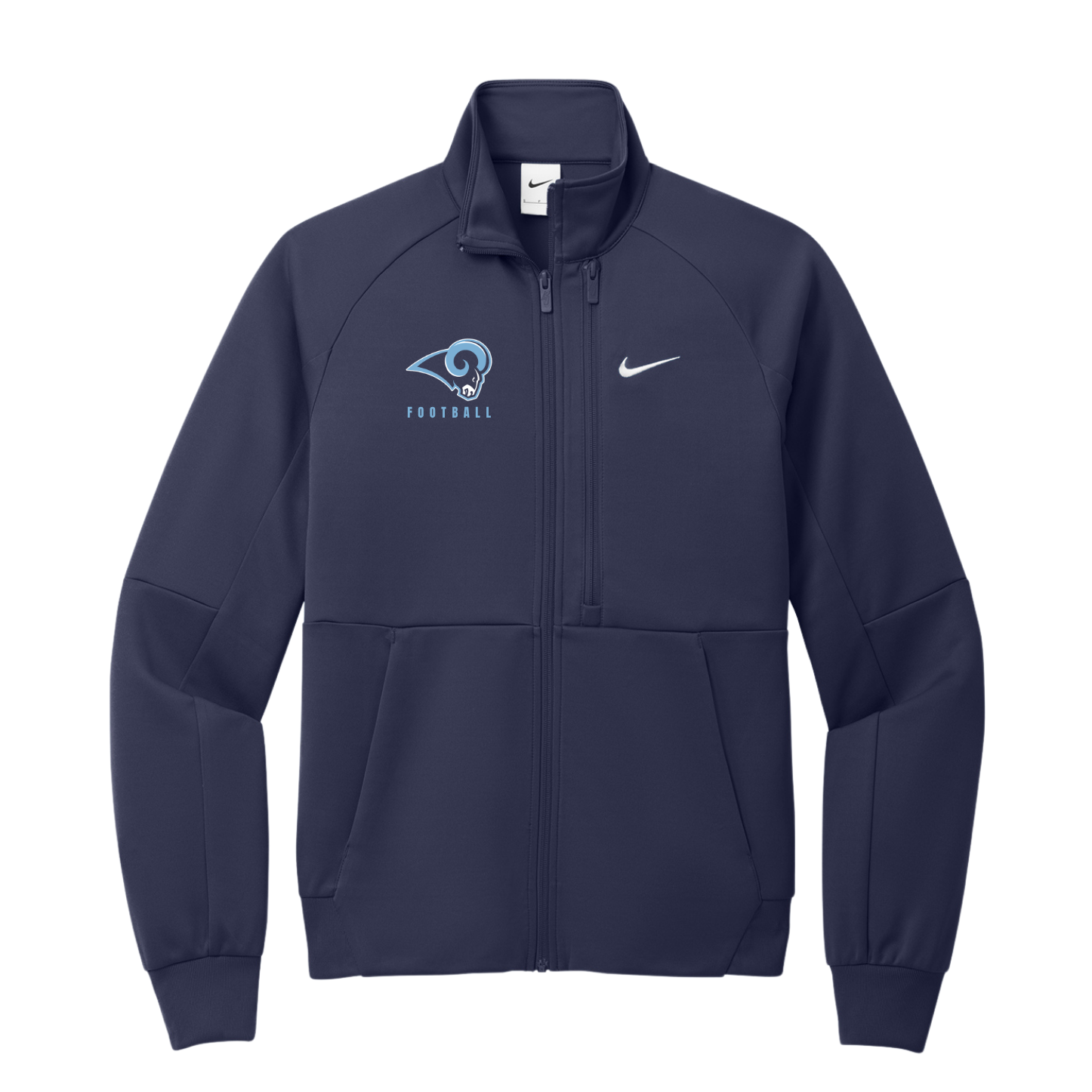 Rams Coach - Nike Full-Zip Chest Swoosh Jacket